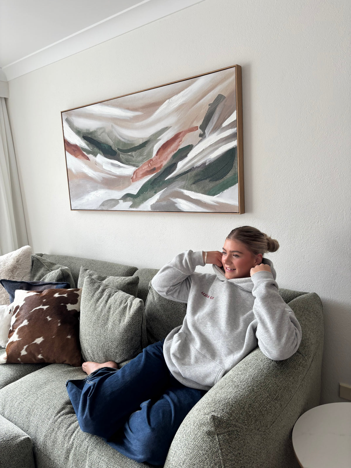 CORE GREY HOODIE