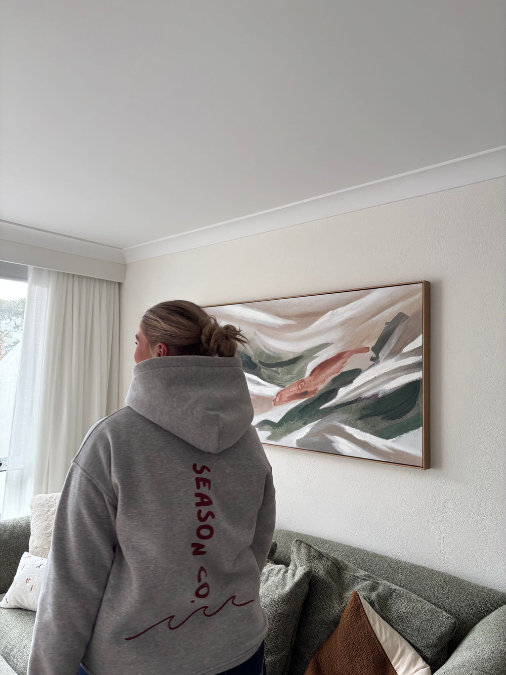 CORE GREY HOODIE